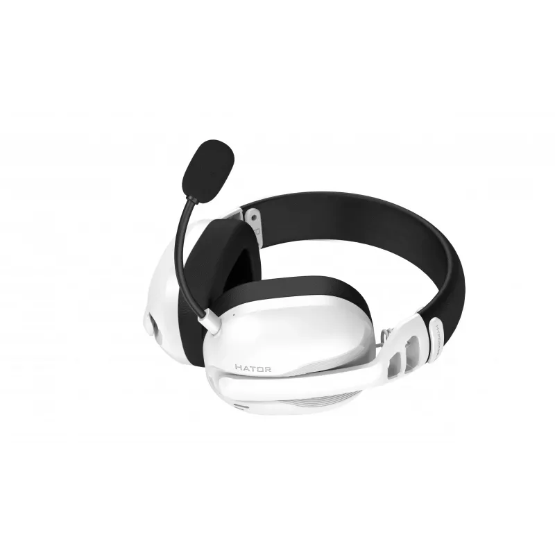 HATOR Hyperpunk 3 Auriculares inalámbricos con cable y sin cables diadema gaming USB Type-C / USB Type-A Bluetooth blanco