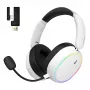 HATOR Phoenix 2 Auriculares inalámbricos con cable y sin cables diadema gaming USB Type-C / USB Type-A Bluetooth blanco