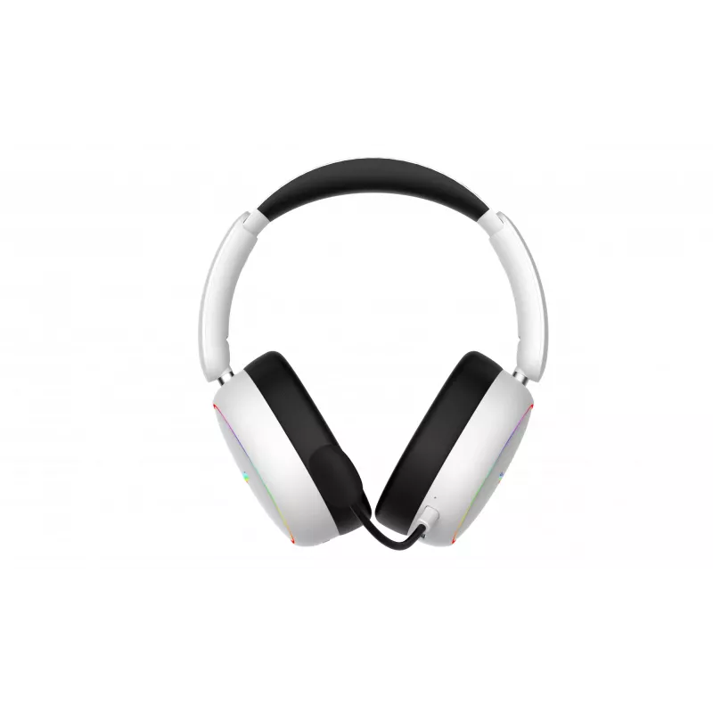 HATOR Phoenix 2 Auriculares inalámbricos con cable y sin cables diadema gaming USB Type-C / USB Type-A Bluetooth blanco