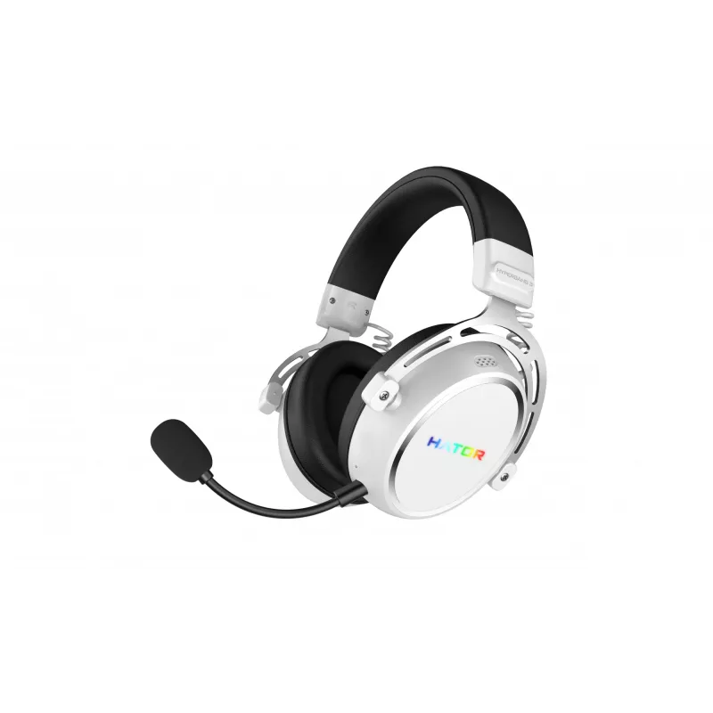 HATOR Hypergang 3 Auriculares inalámbricos diadema gaming USB Type-C / USB Type-A Bluetooth blanco