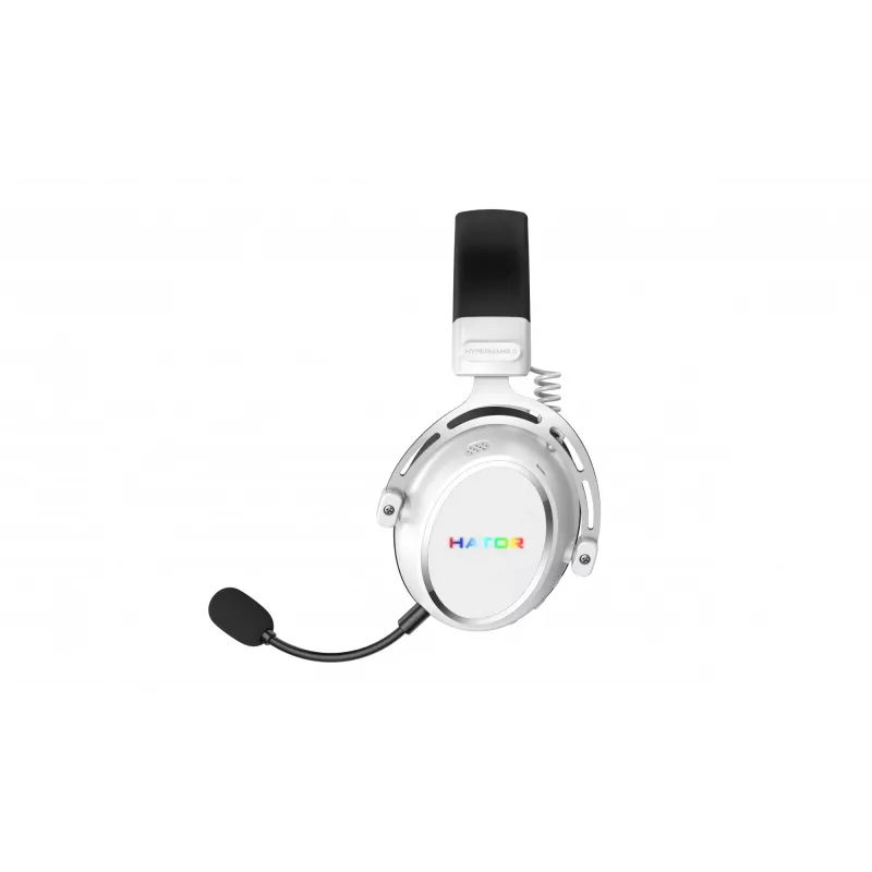 HATOR Hypergang 3 Auriculares inalámbricos diadema gaming USB Type-C / USB Type-A Bluetooth blanco
