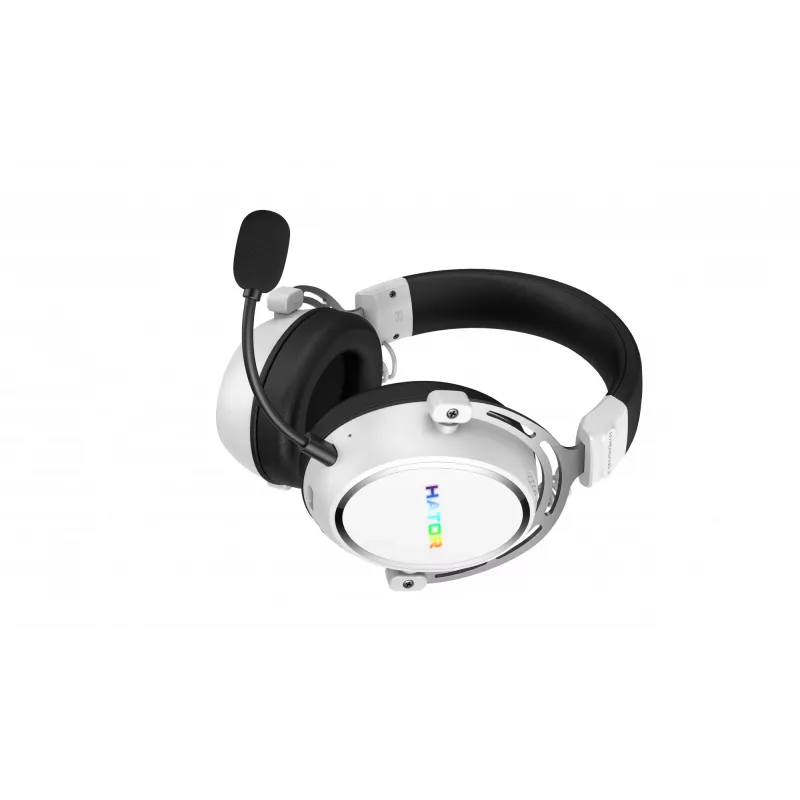 HATOR Hypergang 3 Auriculares inalámbricos diadema gaming USB Type-C / USB Type-A Bluetooth blanco