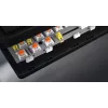 HATOR Rockfall 3 TKL Wireless, negro, QMK/VIA, perfil OMA teclas blanco-negro Teclado — switches mecánicos lineales hotswap — US — distribución ANSI (HTK850)