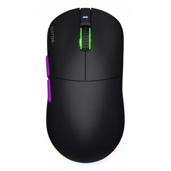HATOR Quasar 3 Ultra 8K Wireless Ratón gaming ambidiestro RF Wireless + Bluetooth + USB Type-A óptico 30000 DPI