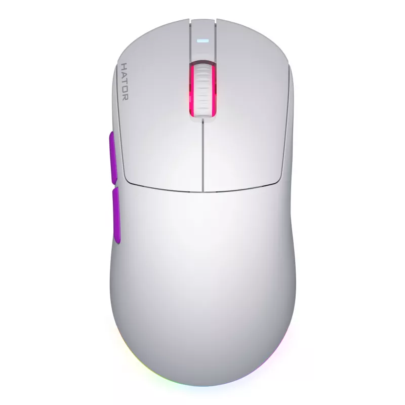 HATOR Quasar 3 Ultra 8K Wireless Ratón gaming ambidiestro RF Wireless + Bluetooth + USB Type-A óptico 30000 DPI