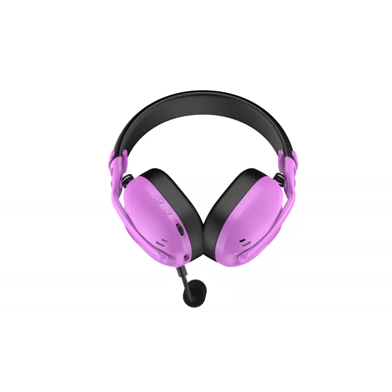 HATOR Hyperpunk 3 Auriculares inalámbricos con cable y sin cables diadema gaming USB Type-C / USB Type-A Bluetooth violeta