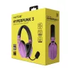 HATOR Hyperpunk 3 Auriculares inalámbricos con cable y sin cables diadema gaming USB Type-C / USB Type-A Bluetooth violeta