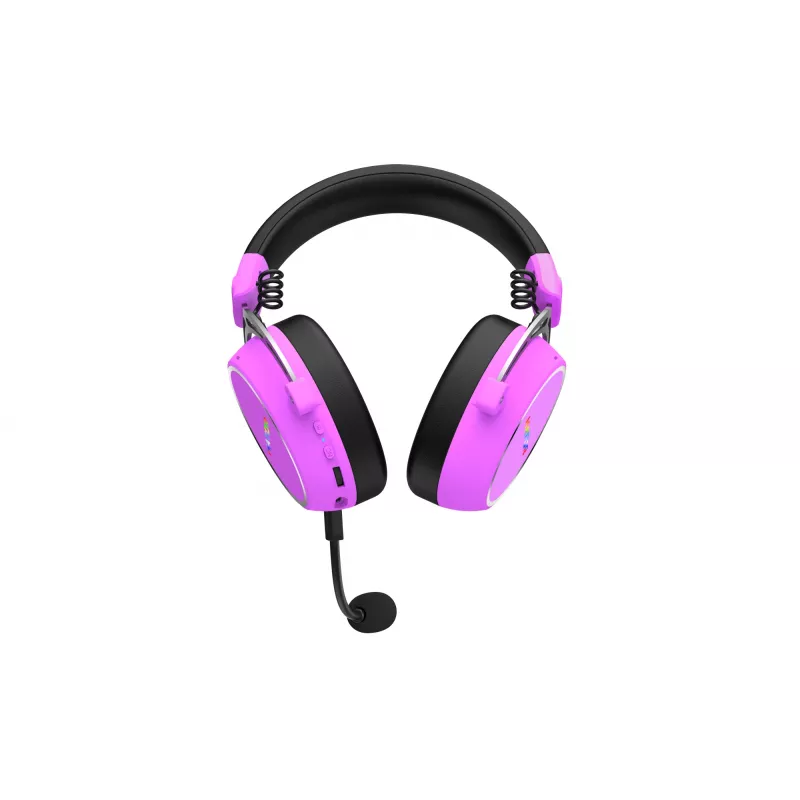HATOR Hypergang 3 Auriculares inalámbricos diadema gaming USB Type-C / USB Type-A Bluetooth violeta