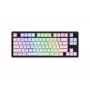 HATOR Skyfall Wireless 80 Teclado gaming USB + RF Wireless + Bluetooth QWERTY US English negro, blanco