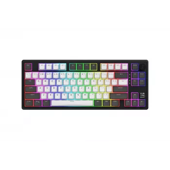 HATOR Skyfall Pro Wireless 80 Teclado Gaming USB + RF Wireless + Bluetooth QWERTY US English Negro, Gris