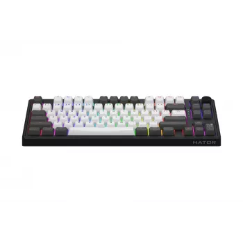 HATOR Skyfall Pro Wireless 80 Teclado Gaming USB + RF Wireless + Bluetooth QWERTY US English Negro, Gris