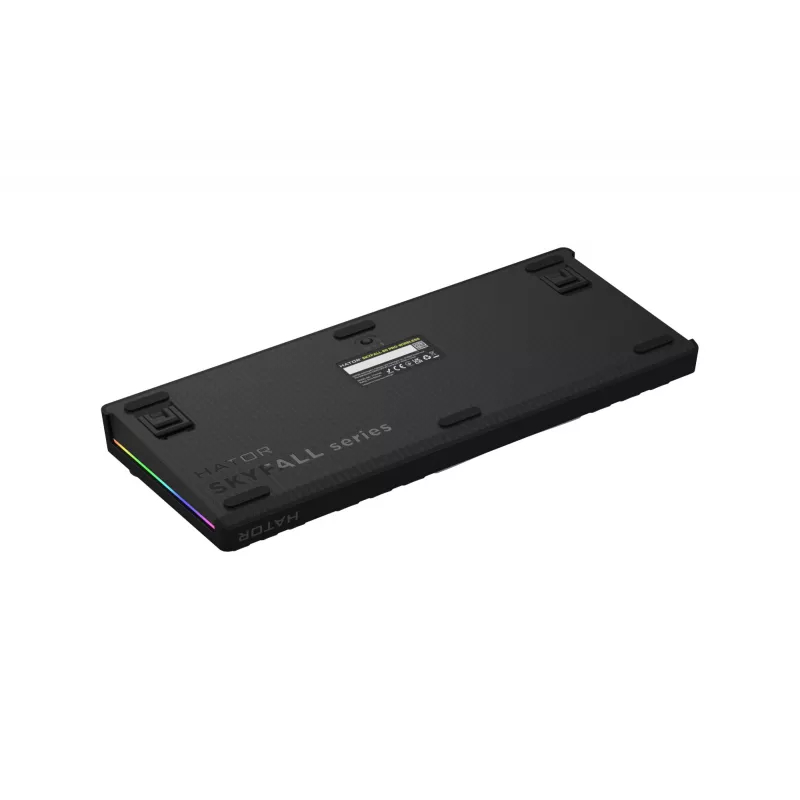 HATOR Skyfall Pro Wireless 80 Teclado Gaming USB + RF Wireless + Bluetooth QWERTY US English Negro, Gris
