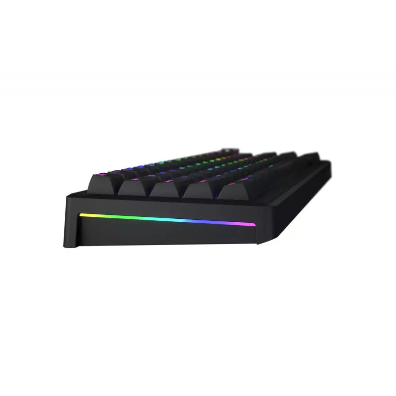 HATOR Skyfall 65 Cableado, Mecánico, USB-C, Aurum Sterling, 70M Pulsaciones, RGB, Negro, 790g