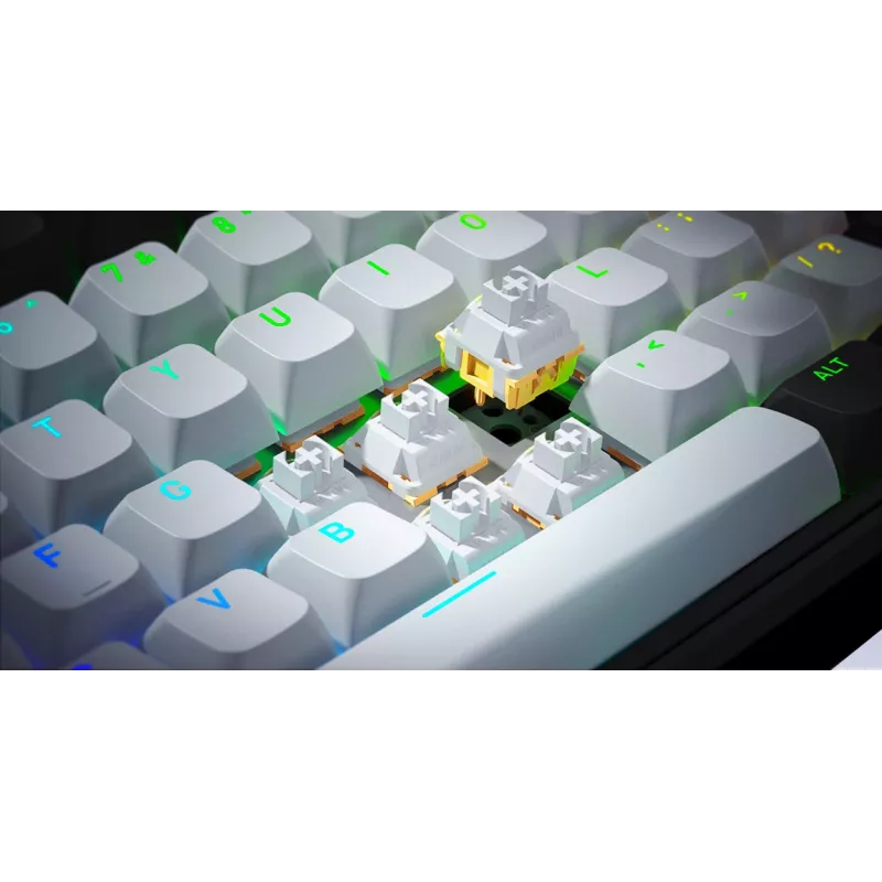 HATOR Skyfall Pro Wireless 100 Teclado Gaming USB + RF Wireless + Bluetooth QWERTY US English Negro, Gris