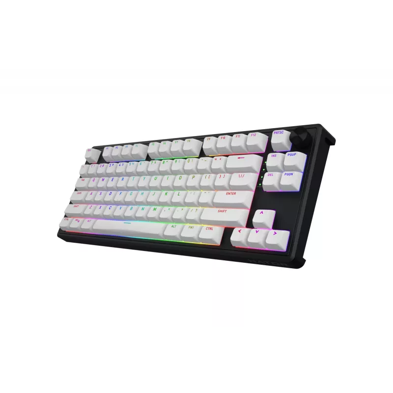 HATOR Skyfall 80 MAG ULTRA 8K Teclado Gaming USB QWERTY US-English Negro, Blanco