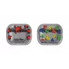 Funda Samsung Keith Haring Slickback para Galaxy Buds3 Pro rojo transparente