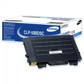Samsung CLP-500D5C cartucho de tóner original cian