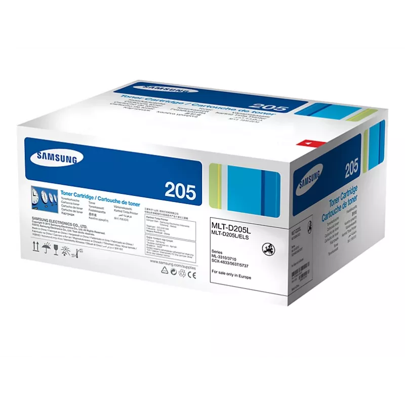 Tóner Samsung SU963A MLT-D205L XL negro 5000 páginas