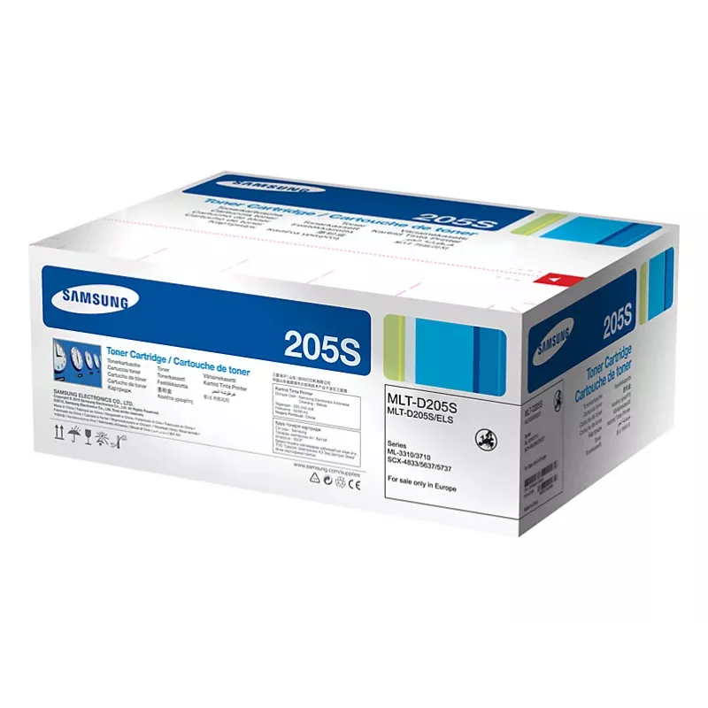 Samsung MLT-D205S cartucho de tóner 1 ud. original negro