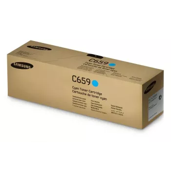 Cartucho de tóner Samsung CLT-C659S original cian, láser, 20.000 páginas, 1 ud.