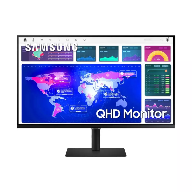 Samsung S32A600NWU monitor de ordenador 81,3 cm (32 inch) 2560 x 1440 píxeles Quad HD negro