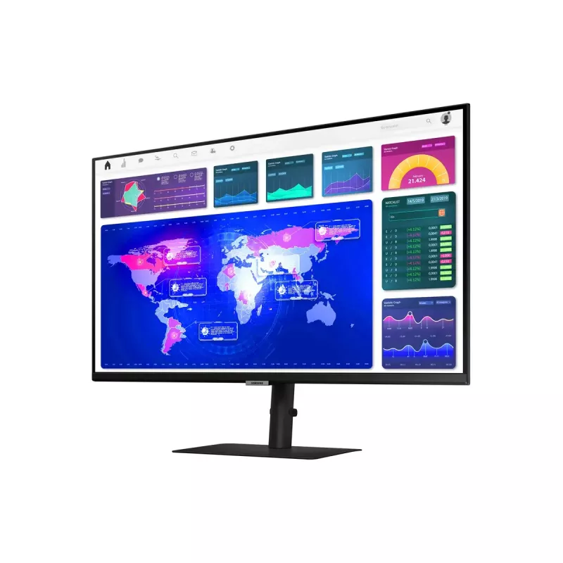 Samsung S32A600NWU monitor de ordenador 81,3 cm (32 inch) 2560 x 1440 píxeles Quad HD negro