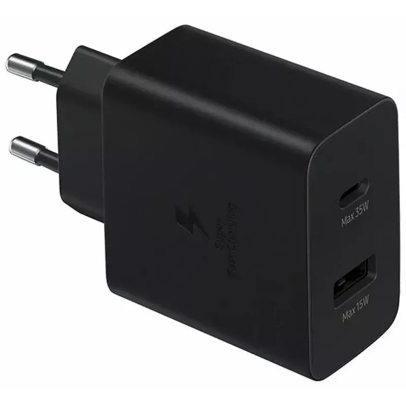 Samsung EP-TA220NBEGEU cargador para dispositivos móviles auriculares, headset, portátil, smartphone, smartwatch, tablet negro AC interior