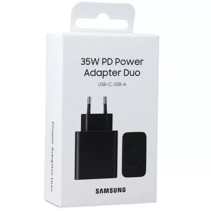 Samsung EP-TA220NBEGEU cargador para dispositivos móviles auriculares, headset, portátil, smartphone, smartwatch, tablet negro AC interior