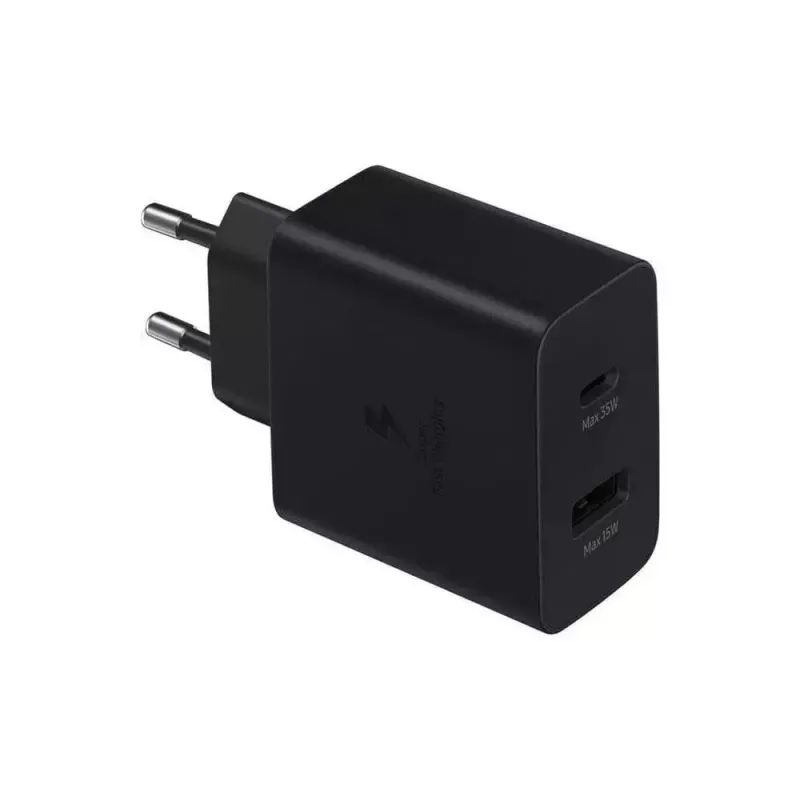 Samsung EP-TA220NBEGEU cargador para dispositivos móviles auriculares, headset, portátil, smartphone, smartwatch, tablet negro AC interior