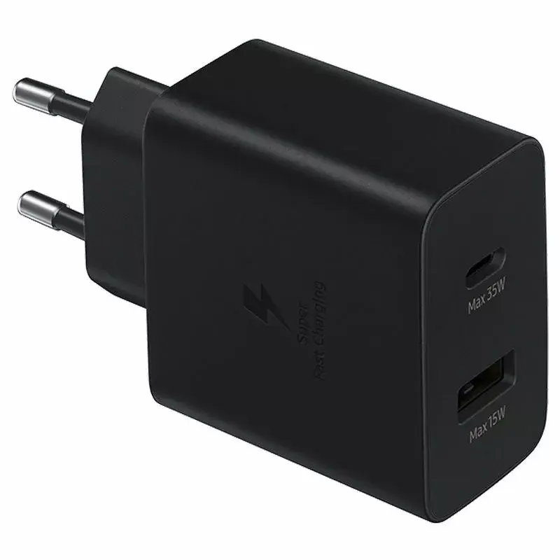 Samsung EP-TA220NBEGEU cargador para dispositivos móviles auriculares, headset, portátil, smartphone, smartwatch, tablet negro AC interior