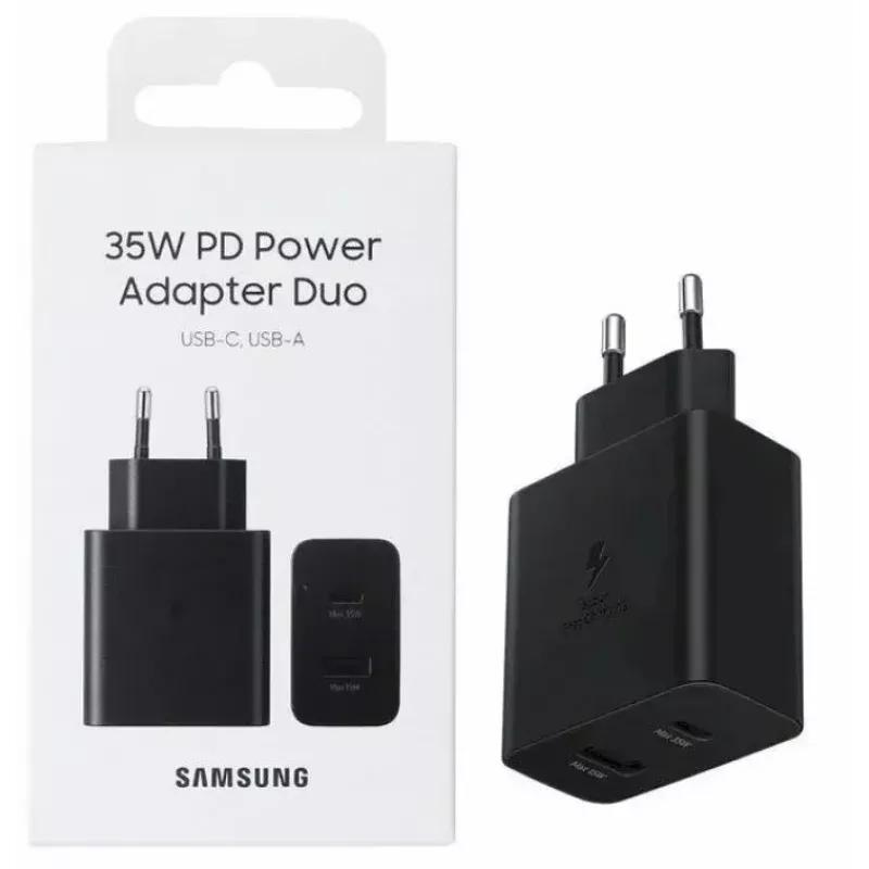 Samsung EP-TA220NBEGEU cargador para dispositivos móviles auriculares, headset, portátil, smartphone, smartwatch, tablet negro AC interior