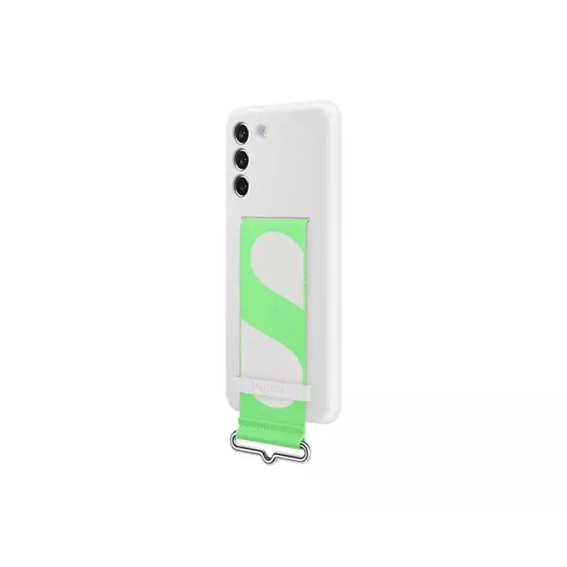 Samsung funda trasera de silicona con correa blanca Samsung Galaxy S21 FE