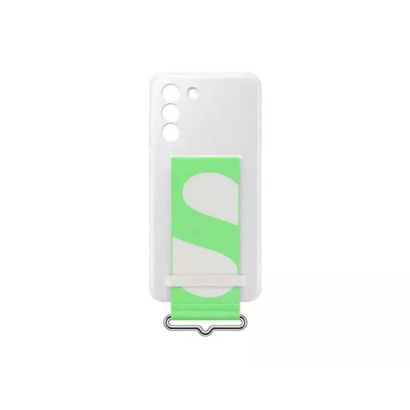 Samsung funda trasera de silicona con correa blanca Samsung Galaxy S21 FE