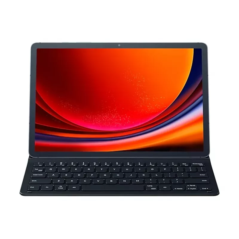 Samsung EF-DX710BBGGDE Teclado para dispositivo móvil QWERTZ Alemán Pogo Pin Negro