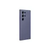 Funda de silicona Samsung Galaxy S24 Ultra Violeta Monocromático