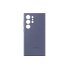 Funda de silicona Samsung Galaxy S24 Ultra Violeta Monocromático