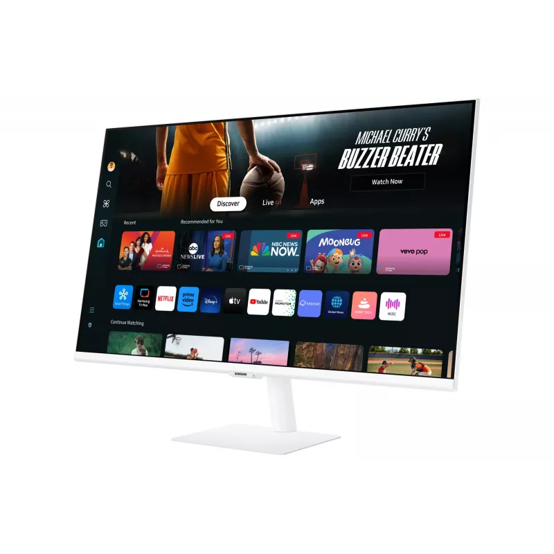 Samsung M70D Monitor de ordenador 81,3 cm (32 inch) 3840 x 2160 píxeles 4K Ultra HD LED Blanco