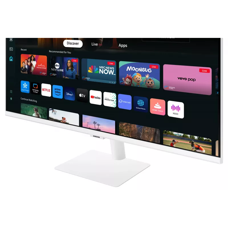 Samsung M70D Monitor de ordenador 81,3 cm (32 inch) 3840 x 2160 píxeles 4K Ultra HD LED Blanco