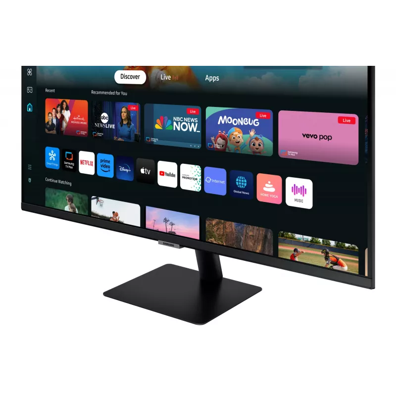 Samsung M50D Monitor de ordenador 68,6 cm (27 inch) 1920 x 1080 píxeles Full HD LED Negro