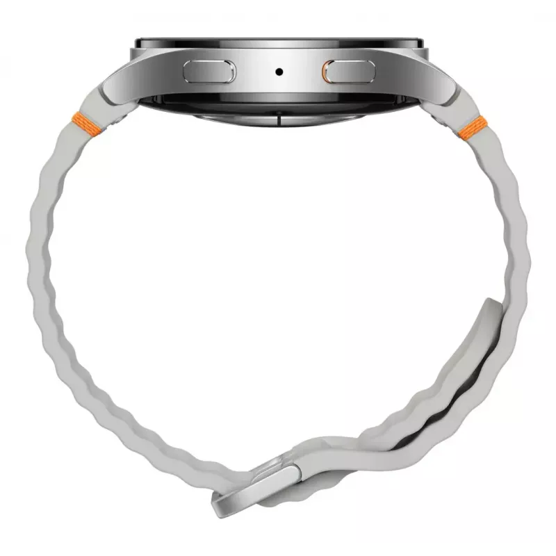 Samsung Galaxy Watch7 3,81 cm (1,5 inch) AMOLED 44 mm Digital 480 x 480 píxeles Pantalla táctil 4G Plata WLAN GPS (satélite)