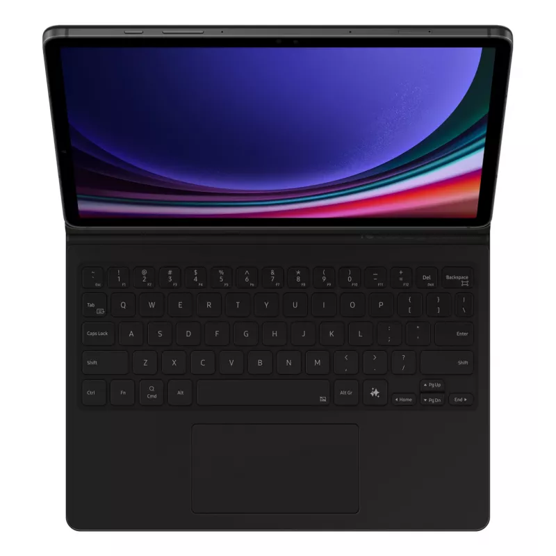 Teclado Samsung EF-DX725 QWERTY Inglés Touchpad Negro
