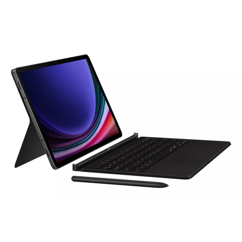 Samsung EF-DX725 Nordic Pogo Pin Negro Touchpad Teclado