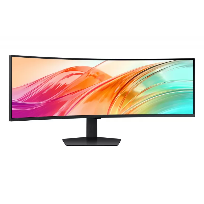 Samsung S95UC Monitor de ordenador 124,5 cm (49 inch) 5120 x 1440 píxeles Dual QHD LCD Negro