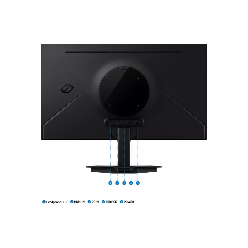 Samsung G50F Monitor de ordenador 68,6 cm (27 inch) 2560 x 1440 píxeles Quad HD OLED Negro