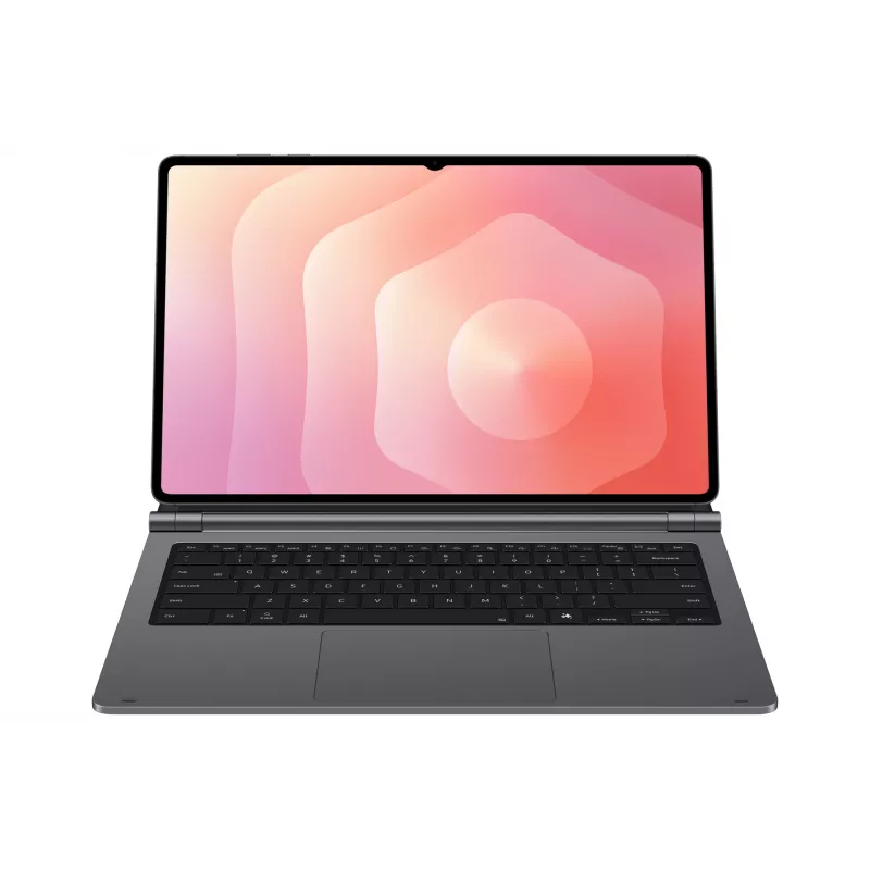 Samsung EF-DX935 QWERTY inglés Pogo Pin gris