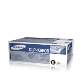 Samsung CLP-K660B tóner original negro