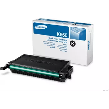 Samsung CLP-K660A cartucho de tóner negro, 2500 páginas, negro, 1 ud.