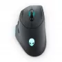 Alienware AW620M Ratón gaming para diestros RF inalámbrico + USB Type-C óptico 26000 DPI