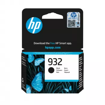 HP 932 Cartucho de tinta original negro, negro, 1 ud., 400 páginas