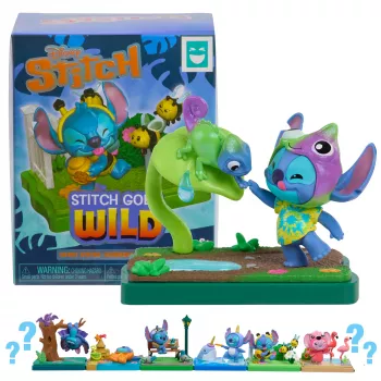 Just Play Happy Haul Stitch Goes Wild figuras coleccionables cajas sorpresa